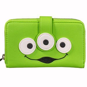 Loungefly Disney Toy Story Alien Eye Zip Wallet